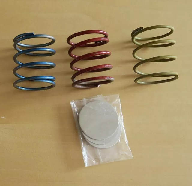 Forge Motorsport Diverter Valve Spring Tuning Kit - rote, gelbe und blaue Federn