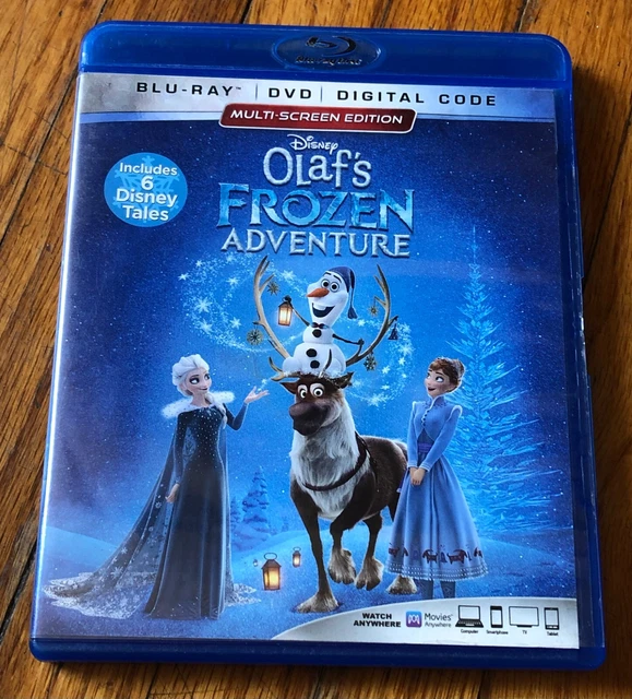 DISNEY'S OLAF'S FROZEN Adventure Multi Screen Edition Bluray Movie $7. ...