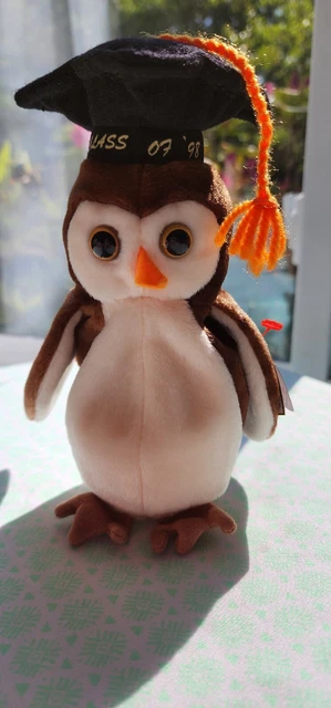 Ty Beanie Baby Wise the Owl - MWMT Class of 98 