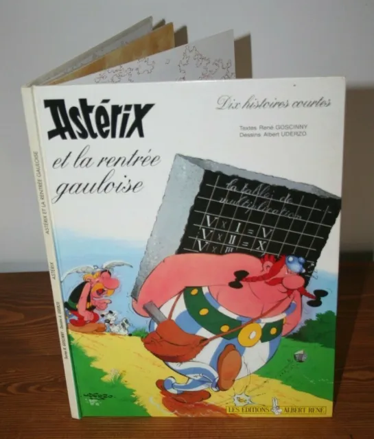 Astérix et la rentrée gauloise / 1993 / tirage limité / UDERZO / EO / GOSCINNY