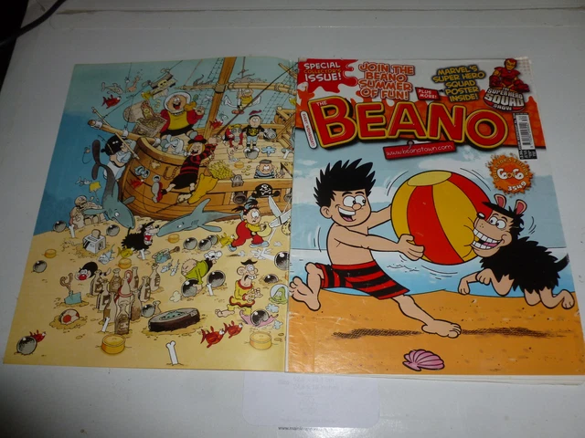 The BEANO Comic - Issue No 3549 - Date 28/08/2010 - Year 2010 - UK Paper Comic