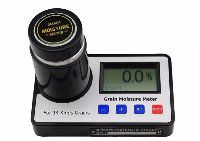 Grain Moisture Meter for Coffee Bean Cocoa Bean Wheat Corn Moisture Content Test