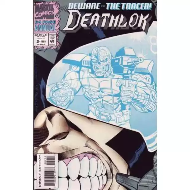 Deathlok (1991 series) Annual #2 in Near Mint condition. Marvel comics [j*