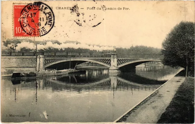 CPA AK Charenton Pont du Chemin de Fer FRANCE (1282289)