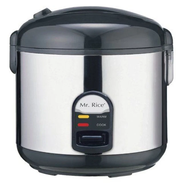 10 CUPS RICE Cooker with Stainless Body Gray 71.75 PicClick