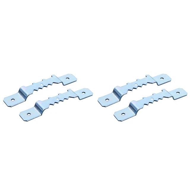 20 Pcs  Hooks Metal Hanger With Screws Metal Sawtooth Photo Frame Hanging Hooks