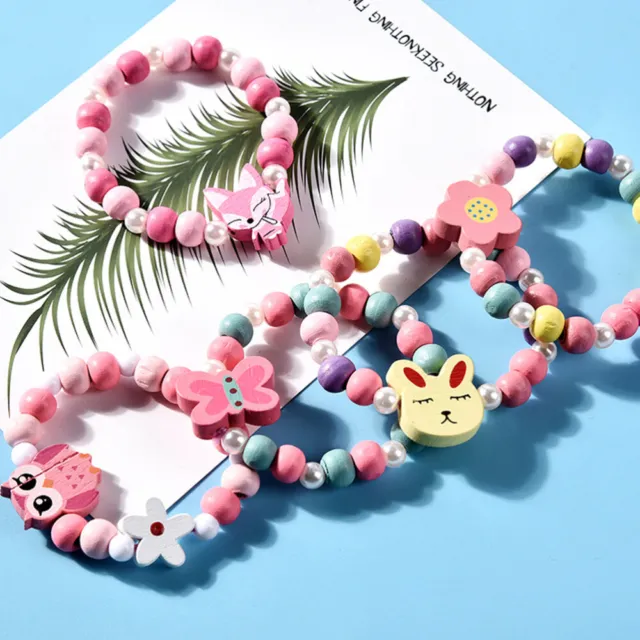 Kinderanzug Perlenketten Geburtstags Geschenke Für Schmuck Set Tier