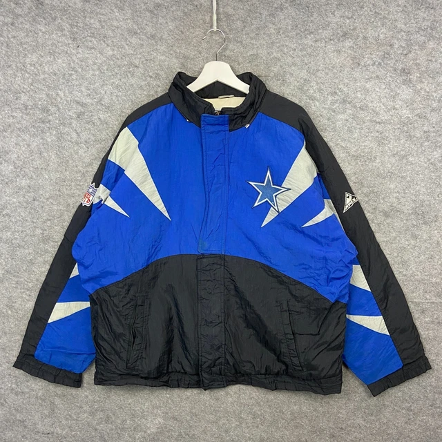 Vintage Dallas Cowboys Jacket Youth Extra Large 90s Logo Puffer Pro Line  NFL Y2K