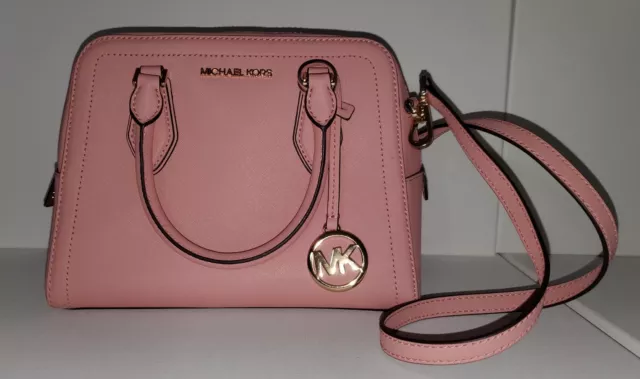 NEW ORIGINAL MICHAEL Kors Ayden Dome Satchel Bag Primrose Top