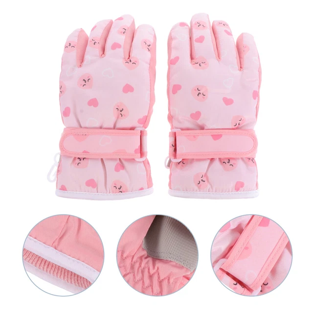 1 Pair Outdoor Sports Gloves Skiing Gloves Winter Mittens Waterproof Ski Gloves
