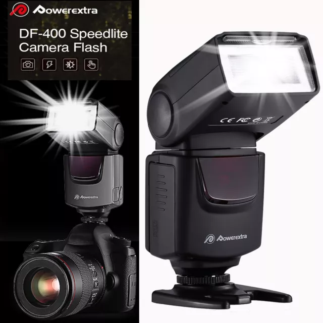 Flash Speedlite for Canon Rebel SL1 T4i T3i T3 XSi 60D 550D 5D Mark III Olympus