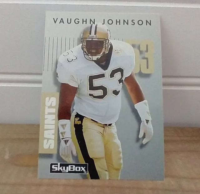 1992 SkyBox Primetime Vaughn Johnson - #346 - New Orleans Saints