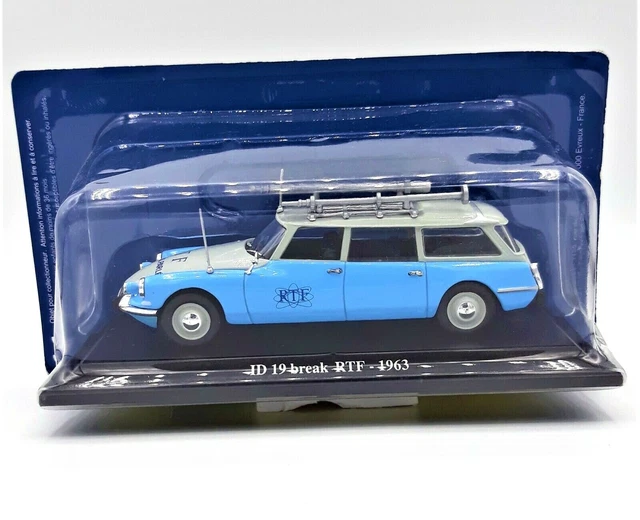 Citroën  Id  19  Break  " Rtf "   1963  -  Uh / Atlas - 1/43
