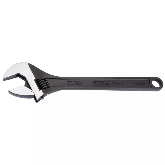 Genuine Draper 57mm, 450mm Expert Crescent-Type Adjustable Wrench With Phosph...