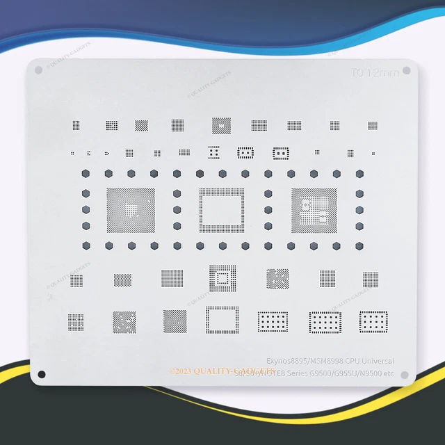 BGA Reballing Stencil Solder Template for Samsung S8/Note8