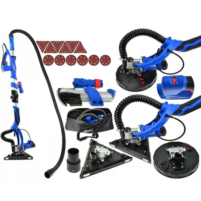 TELESCOPIC DRYWALL SANDER 1500W LongNeck Sander For Wall And Ceiling