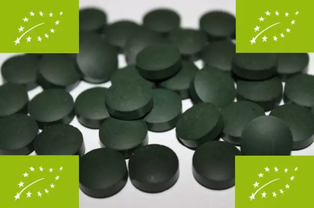 1 KG Bio Chlorella Comprimés,Granulés,sans Additif,100% Pur ,Meilleur Qualité