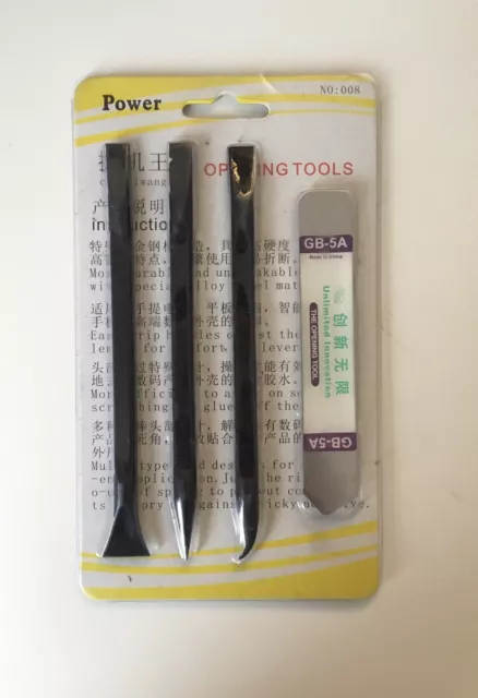 Kit Complet d'Outils - 4 Pièces Pour Le Démontage Smartphone Tablette