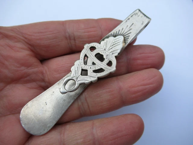 ANCIEN CROCHET DE boucher pour saucisson et cochonnaille boucherie