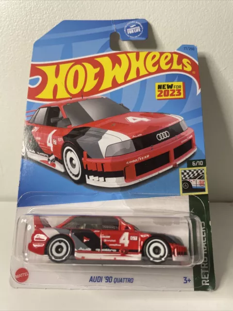 Hot Wheels - 2023 Retro Racers 6/10 Audi '90 Quattro 77/250 (BBHKJ81)