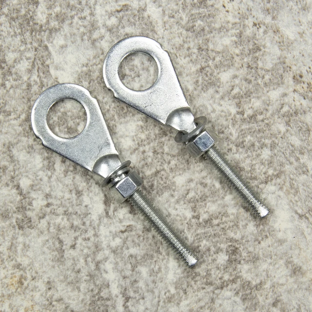2Pcs For Yamaha PW80 TTR90 TTR110 GT80 TTR50 Rear Axle Chain Adjuster Tensioner
