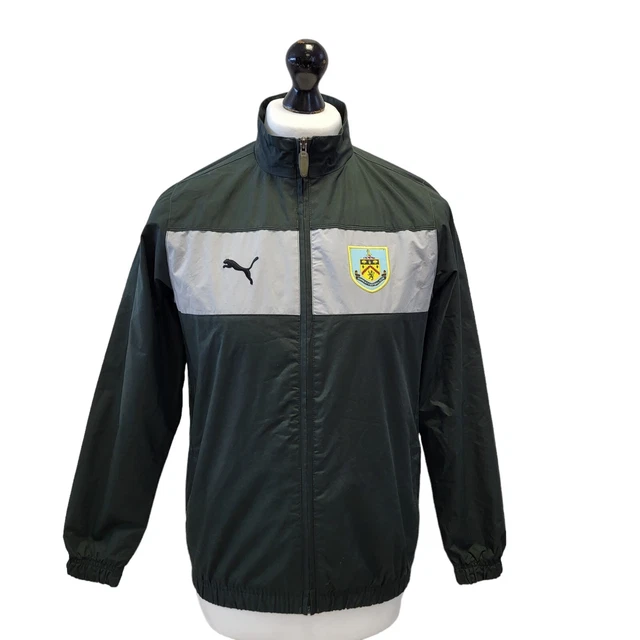 Giacca sportiva Puma Burnley FC nera grigia UK ragazzi taglia XL G772