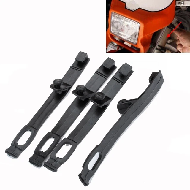 Sangles en caoutchouc carénage phare moto coupe universelle durable et pratique