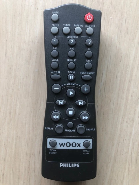 Télécommande D'origine Philips RH6622/01 Pour Chaîne Hi-fi DCC380 - Occasion Avec Garantie 6 Mois