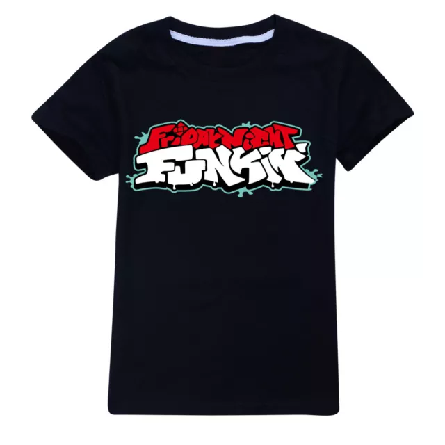 Friday Night Funkin Unisex Kid T Shirt 100% Cotton AU Shop