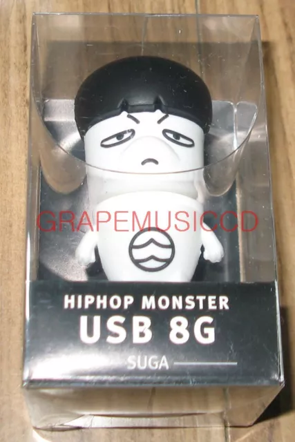 Bangtan Boys Bts 방탄소년단 Hiphop Monster Character Goods Suga Usb Figure Sealed
