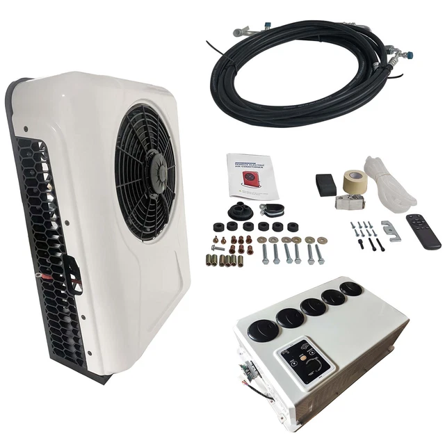 Climatiseur Split 24V 12000 BTU Pour Camion, Bus, Camping-car, Caravane - Neuf, Marque Générique