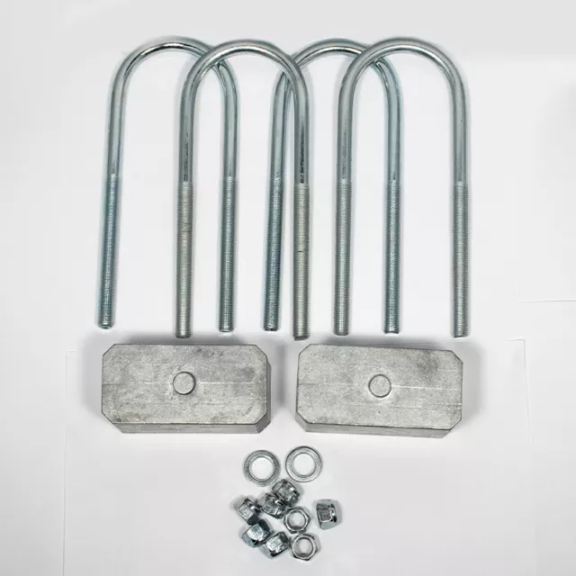 Ford Escort / Cortina / Capri 2" Lowering Blocks and U Bolt Kit (50mm) GRAYSTON