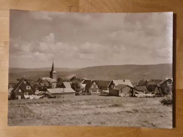 Ansichtskarte Masserberg Luftkurort Mühle Thüringen DDR AK Postkarte ungelaufen