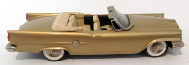 Brooklin 1/43 Scale BRK41 002  - 1959 Chrysler 300E Convertible Metallic Gold 2