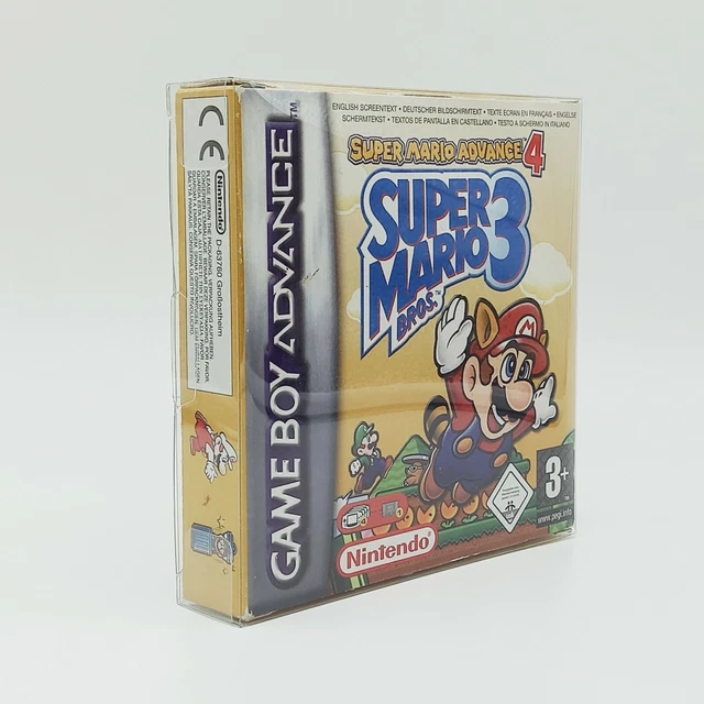 GBA SUPER MARIO Advance 4: Super Mario Bros 3 Pal Europe Gameboy ...