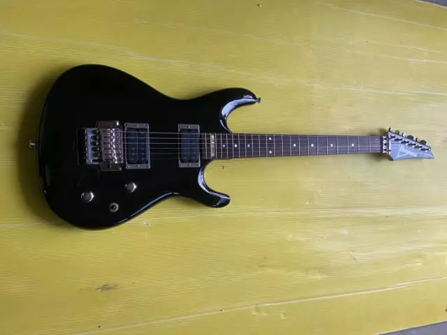 Electric Guitar Ibanez JS Series Joe Satriani Model Black