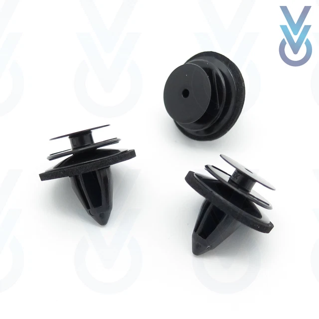 Muyoka 100 Clips Para Panel De Moldura De Puerta Lateral Para Nissan Primastar Opel Vauxhall Vivaro A Para Renault Trafic Mk2 Para Renault Kangoo Mk2 Clips De Plastico Para Coche Muyoka Hogar