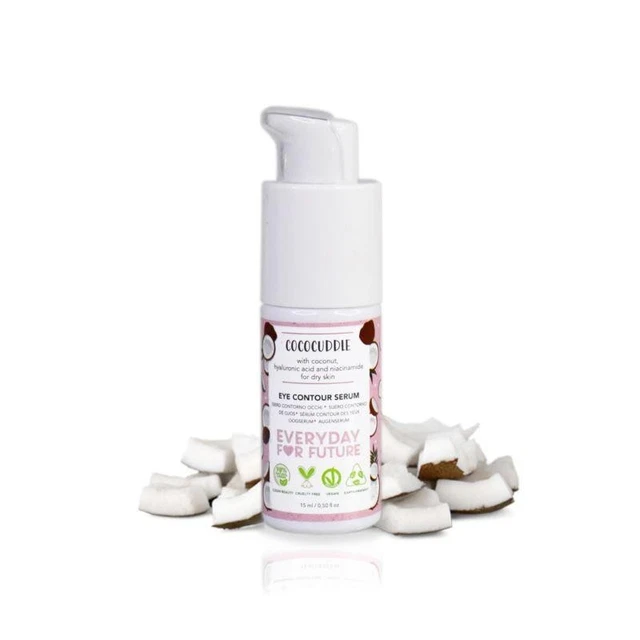 Soin Contour Des Yeux Nettaderm - Café Vert Bio & Acide Hyaluronique - 15ml - Gel Hydratant