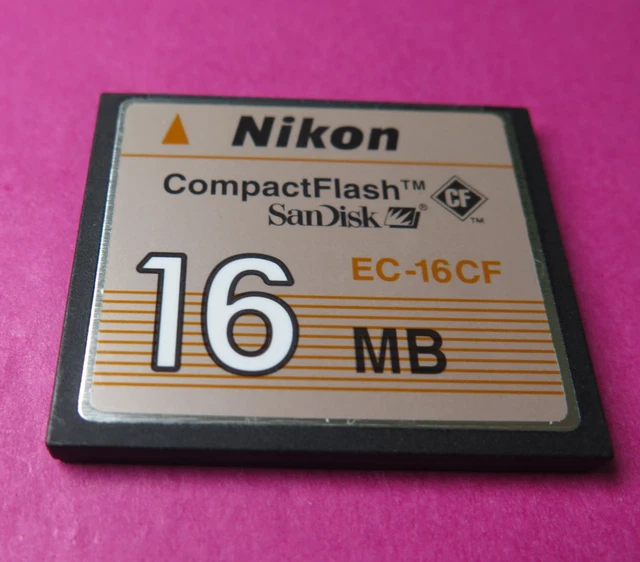 Sandisk CompactFlash 16 GB 60 MB/s (Gebraucht) In Salmsach Für CHF 6 - Foto 3