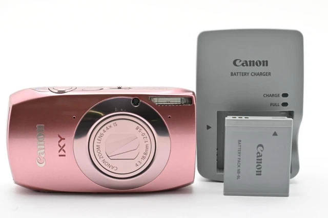 CANON IXY 32S Pink 12.1MP 4.4x Zoom with 32GB SD Card Included
