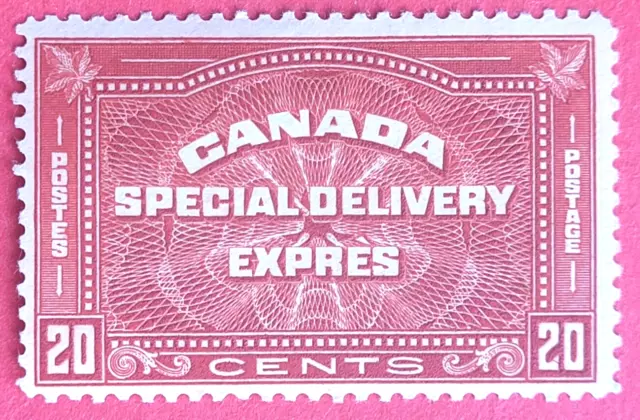 Canada Stamp E5  Special Delivery Stamp  MH FVF