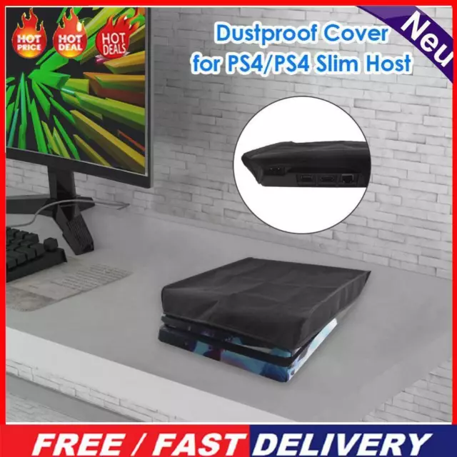 Horizontal Dust Cover for PS 4 PS4 Slim Console Waterproof Dustproof Protectors