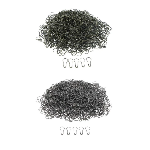 1000 Pieces Calabash Pins Tag Fastener Craft DIY Gourd Pear