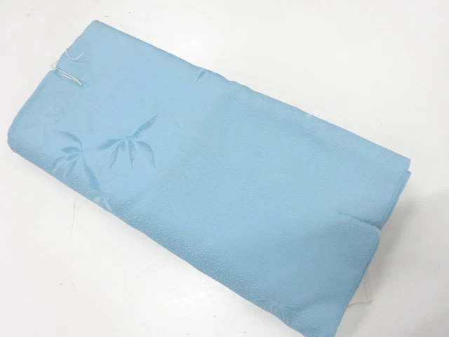 6795794: Japanese Kimono / Antique Araihari For Kimono / Woven Leaves