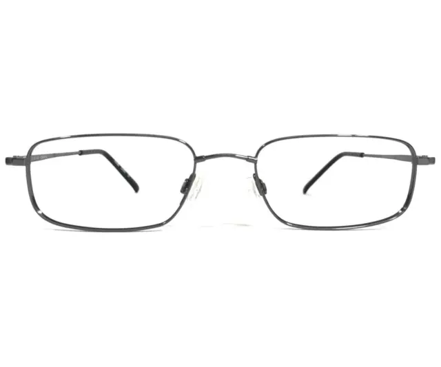 Marchon Eyeglasses Frames FLEXON 628 GUNMETAL Grey Rectangular 51-18-140