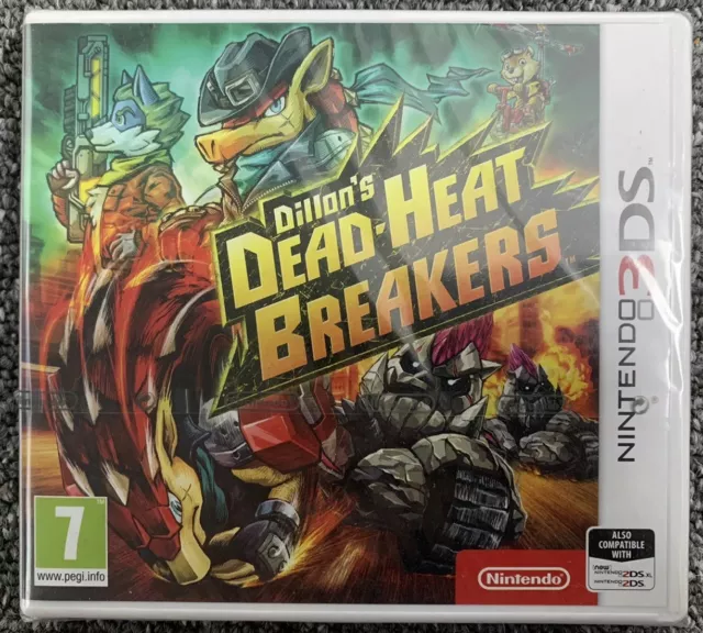 Dillons Dead Heat Breakers Nintendo 3DS Brand New & Factory Sealed UK