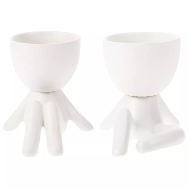 Happyyami Human Shaped Planter Set for Home and Office Decor-RM