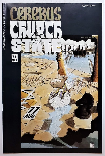Cerebus: Church & State #27 (March 1992, Aardvark-Vanaheim) FN/VF