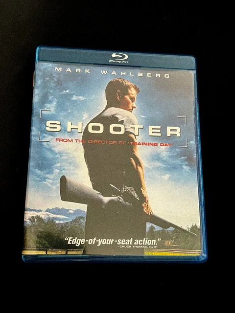 SHOOTER 2007 BLU-RAY mark wahlberg lot fun action movie EUR 2,39 ...