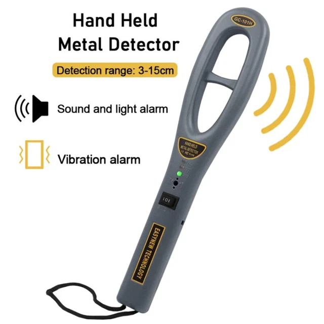 HIGHLY SENSITIVE HANDHELD Metal Detector Gold Metal Finder Security